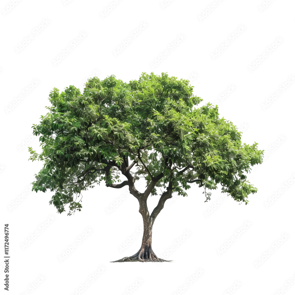 Obraz premium tree isolated on white background