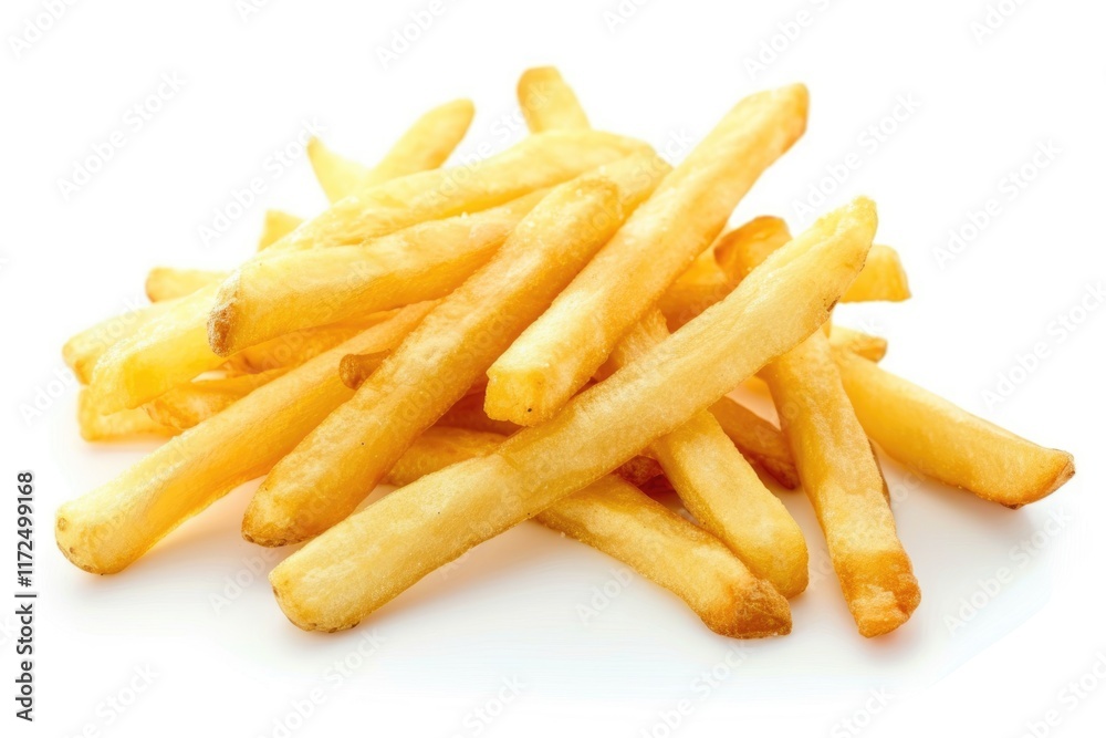 french fries potato fry isolated on white background clipping path full depth of field french fries potato fry isolated on white background clipping path full depth of field