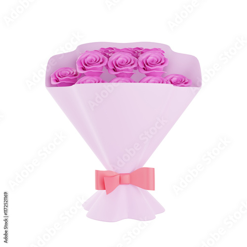 3D Valentine Illustrations