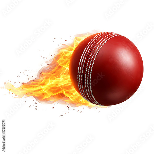 Cricket Ball in Flames - Energy and Power 