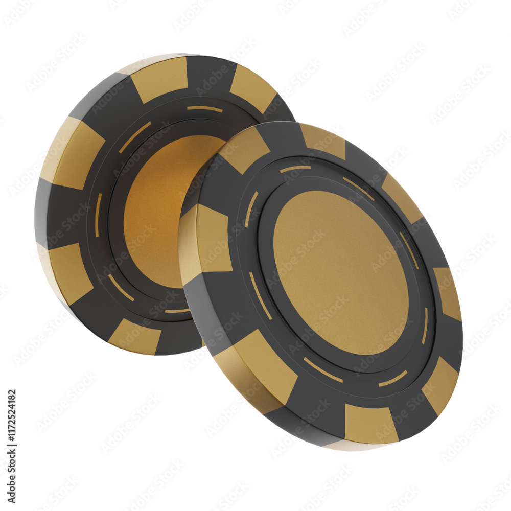 Naklejka premium 3D Casino Illustrations