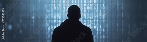 Hooded Silhouette Lurking B...
