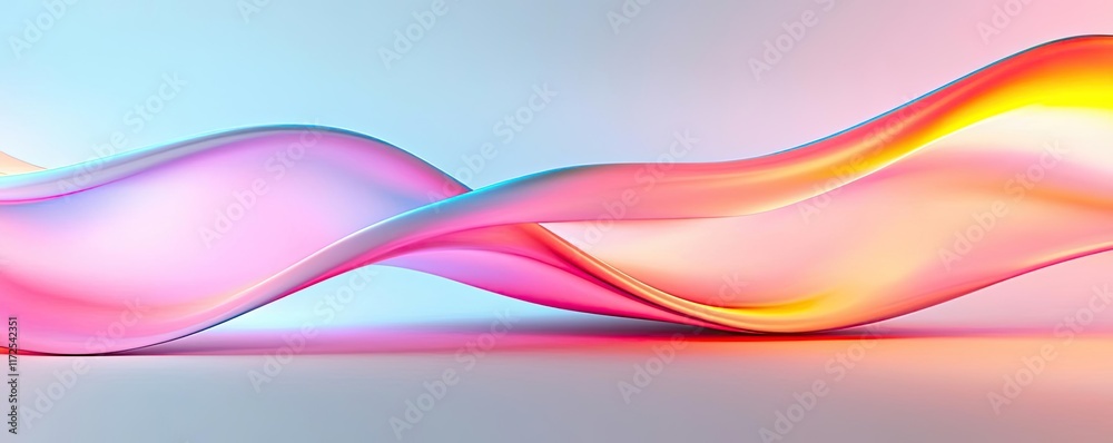 Soft abstract background concept. Abstract colorful waves flowing smoothly in a serene composition of soft hues. Soft abstract background concept. Abstract colorful waves flowing smoothly in a serene composition of soft hues.
