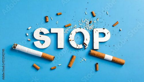 stop smoking cigarette