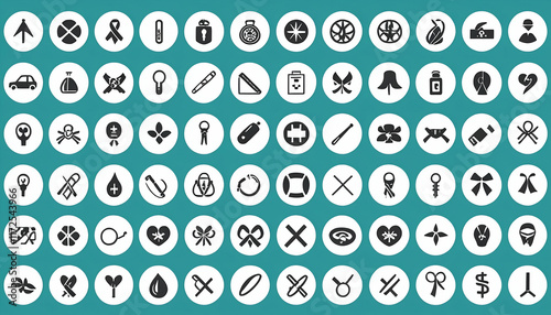 Cancer treatment and diagnosis, world cancer day line icon set vector with editable stroke, age indicators and awareness, ribbon and carcinoma, chemotherapy and diagnosis, glioma and global problem

