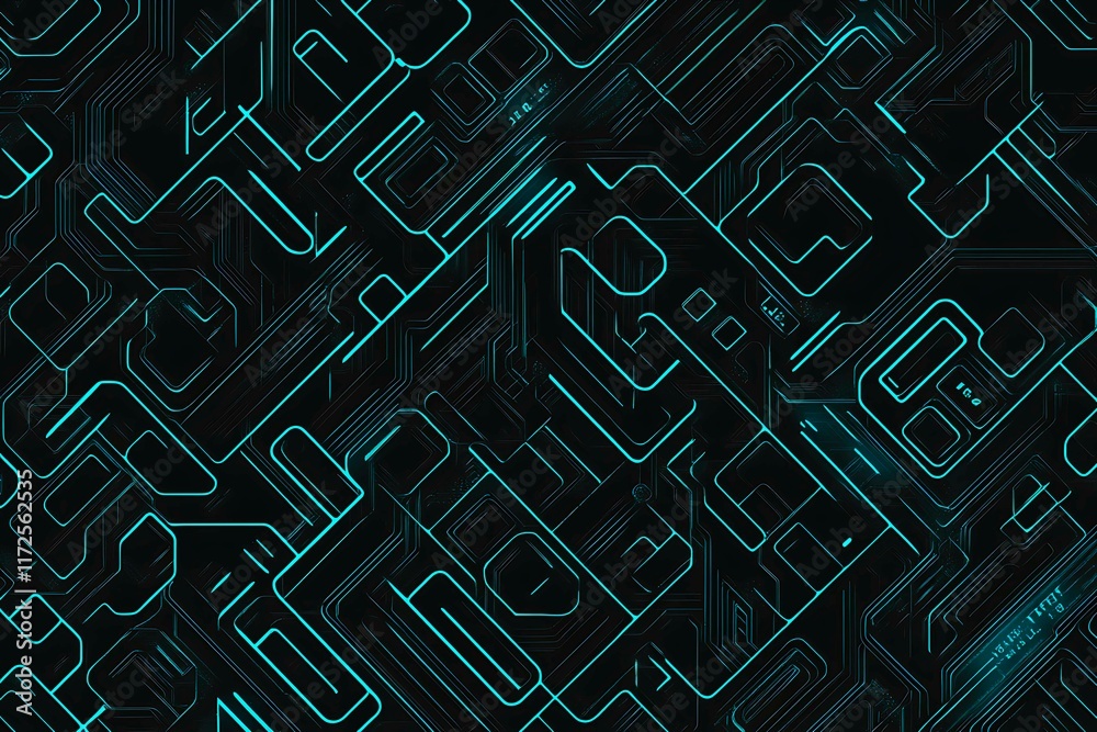 Abstract close-up of a glowing blue digital circuit board, showcasing intricate connections and technological design on a black background.
Abstract close-up of a glowing blue digital circuit board, showcasing intricate connections and technological design on a black background.