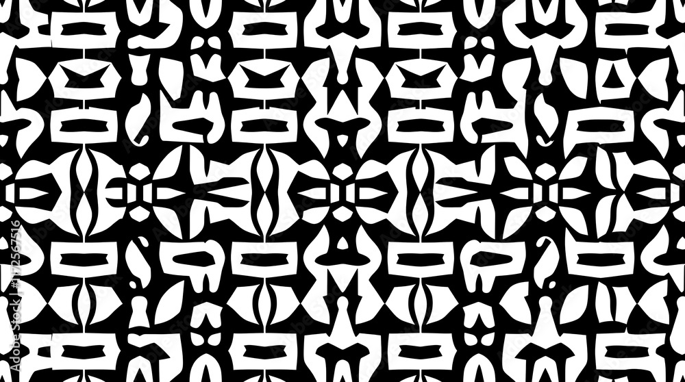 Abstract Black and White Geometric Pattern: A seamless, bold, and modern pattern featuring intricate geometric shapes, perfect for digital and print design. The high-contrast. Abstract Black and White Geometric Pattern: A seamless, bold, and modern pattern featuring intricate geometric shapes, perfect for digital and print design. The high-contrast.