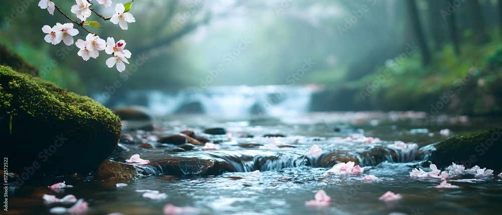 Fototapeta premium sakura flowers in spring season