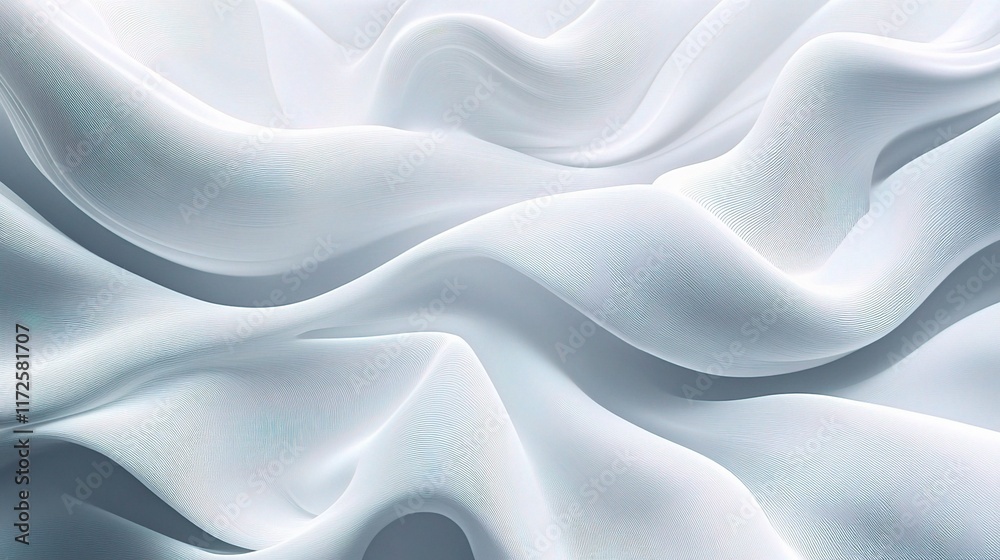 Abstract Smooth White Wave Background with Minimal Design Elements Abstract Smooth White Wave Background with Minimal Design Elements