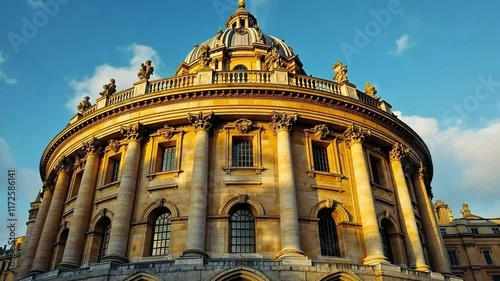 The Radcliffe Camera, Oxford University: A Golden Hour Architectural Masterpiece