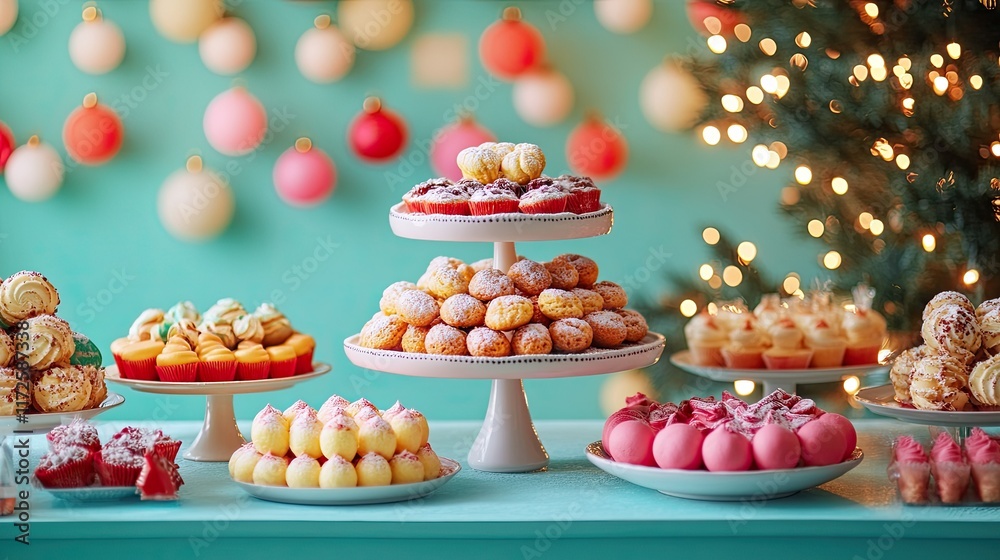 Christmas Dessert Display: A Festive Spread of Sweet Treats Christmas Dessert Display: A Festive Spread of Sweet Treats