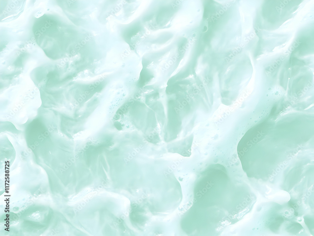 Obraz premium Mint Green Abstract Liquid Background