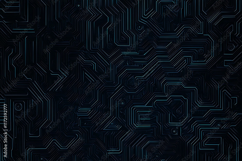 Abstract close-up of a glowing blue digital circuit board, showcasing intricate connections and technological design on a black background.
Abstract close-up of a glowing blue digital circuit board, showcasing intricate connections and technological design on a black background.