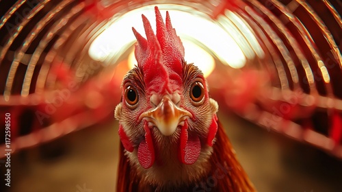 Vibrant Visuals of Biosecurity Measures for Poultry Health and Disease Prevention
