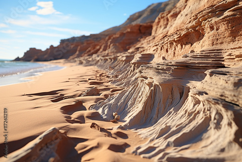 dunes hold geographical importance and are formed by natural forces such as wind and continuous evolution of these land formations photo