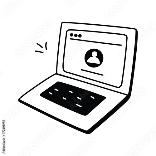 Get this amazing icon of user account in modern style