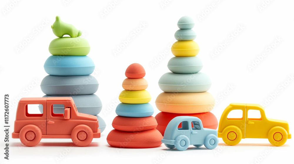 Fototapeta premium baby toys 