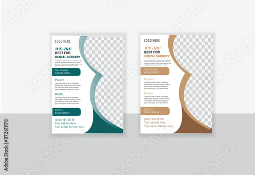 new medical flyer design
