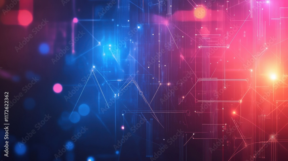 Obraz premium Abstract Digital