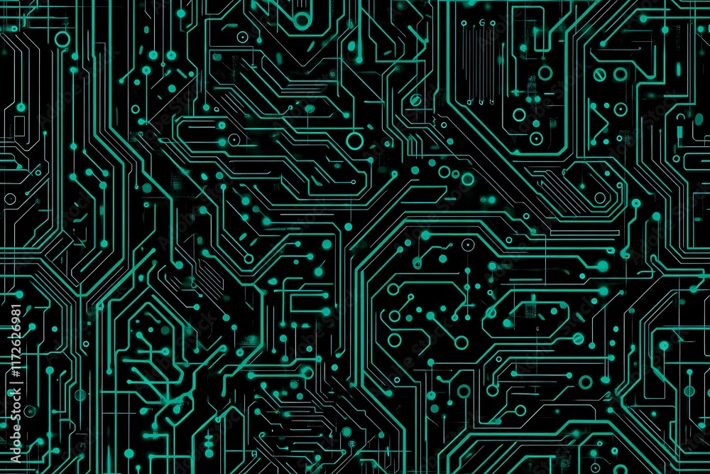 Abstract close-up of a glowing blue digital circuit board, showcasing intricate connections and technological design on a black background.
Abstract close-up of a glowing blue digital circuit board, showcasing intricate connections and technological design on a black background.