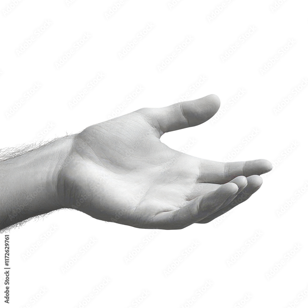 Minimalist hand gesture against a clean white backdrop, emphasizing simplicity and elegance in design Minimalist hand gesture against a clean white backdrop, emphasizing simplicity and elegance in design