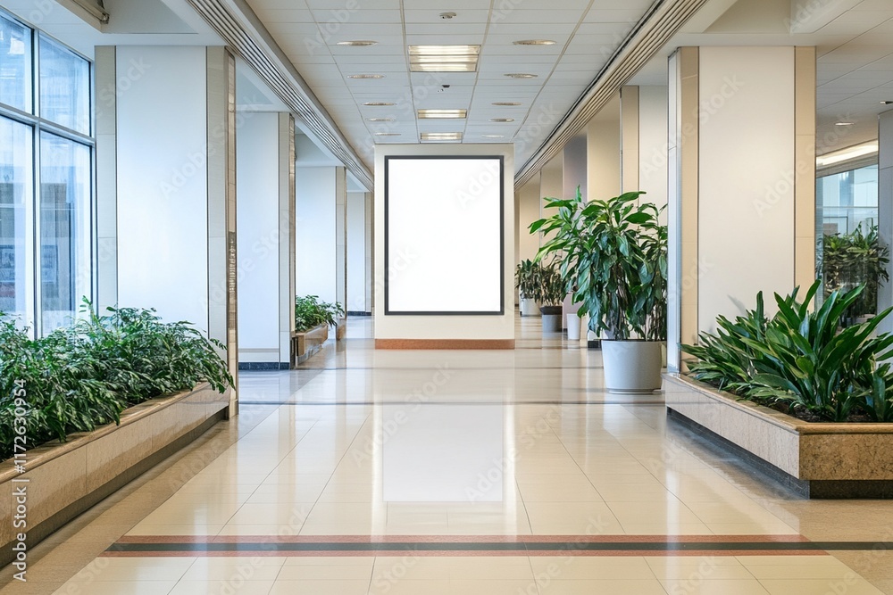 Fototapeta premium office interior design with a modern minimalist concept