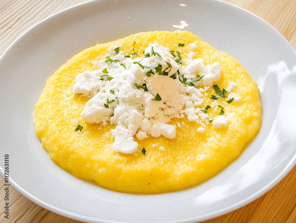 Gourmet Culinary Italian Polenta Cheese Meal Menu Food Gourmet Culinary Italian Polenta Cheese Meal Menu Food