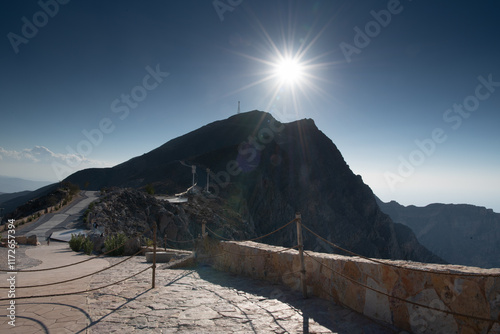 Jebel Jais, the UAE's tallest peak, offers breathtaking views, thrilling ziplines, and cool weather. A serene retreat for adventurers and nature lovers with stunning sunsets.