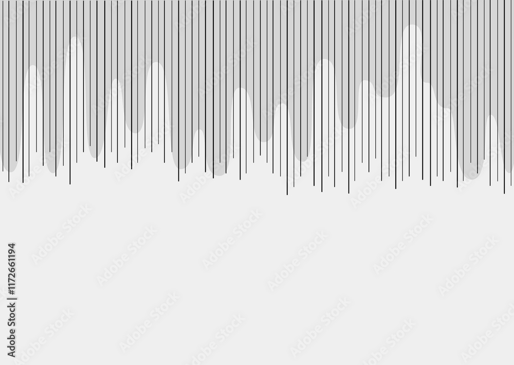 ショックや落ち込みの感情表現の背景イラスト素材01