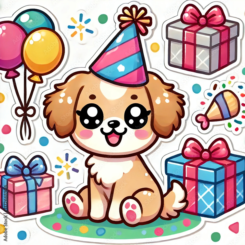 Obraz premium Doggy Generative AI