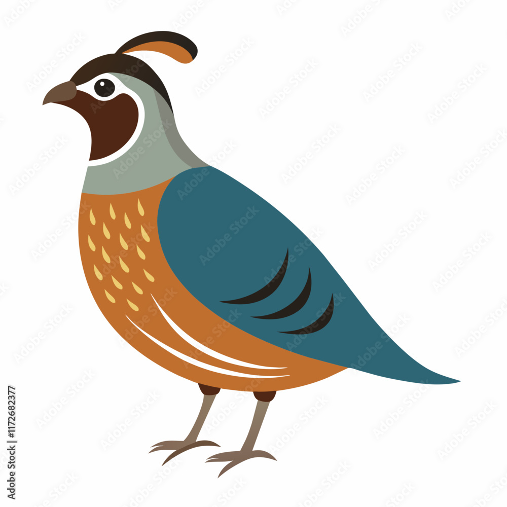 Obraz premium bird on white