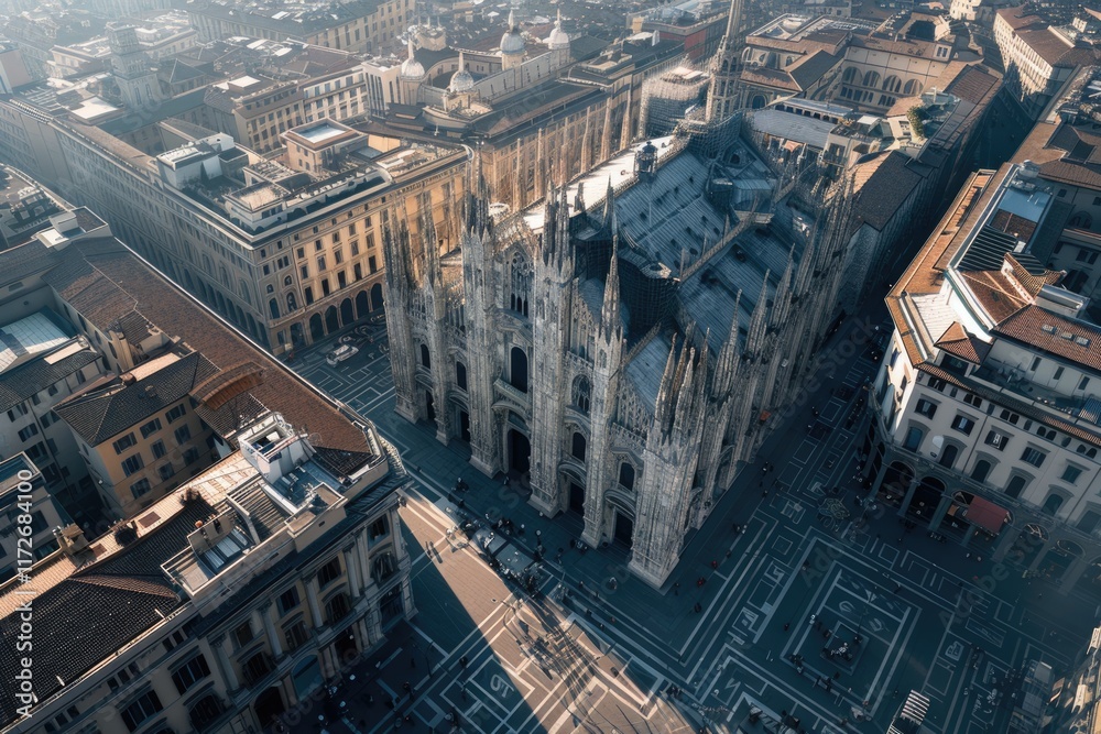 Fototapeta premium drone aerial view