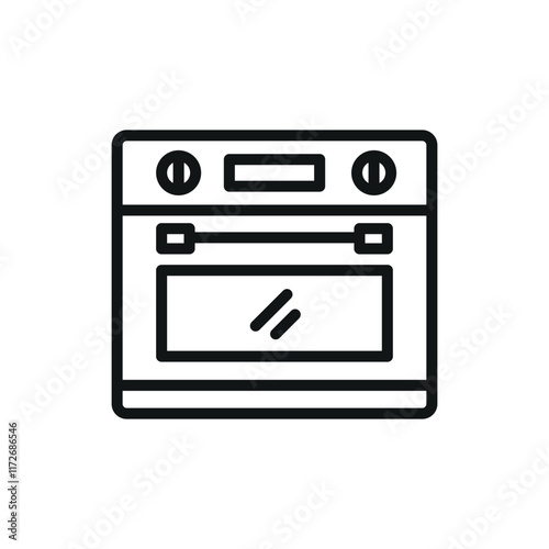 Oven icon vector design templates simple and modern