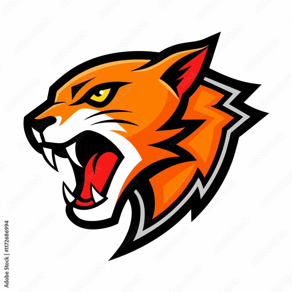Obraz premium tiger head mascot