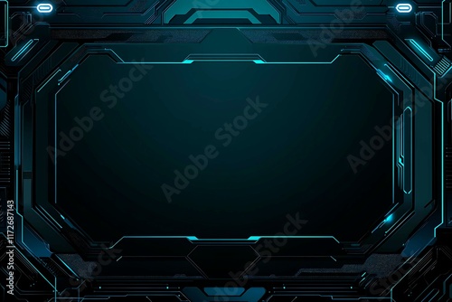 Wallpaper Mural Abstract close-up of a glowing blue digital circuit board, showcasing intricate connections and technological design on a black background.
 Torontodigital.ca