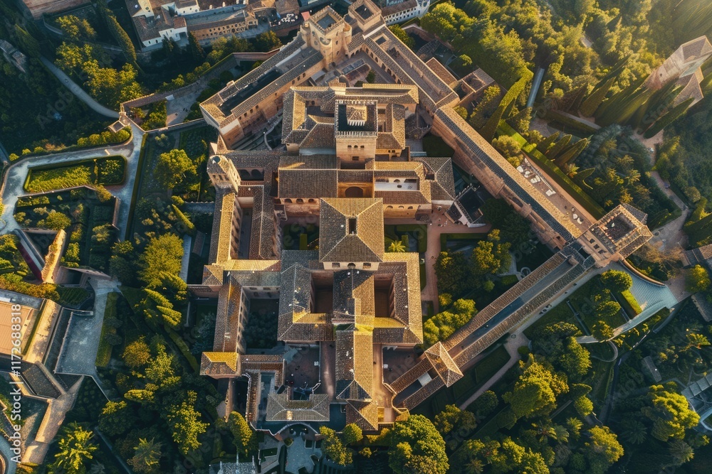 Fototapeta premium drone aerial view 