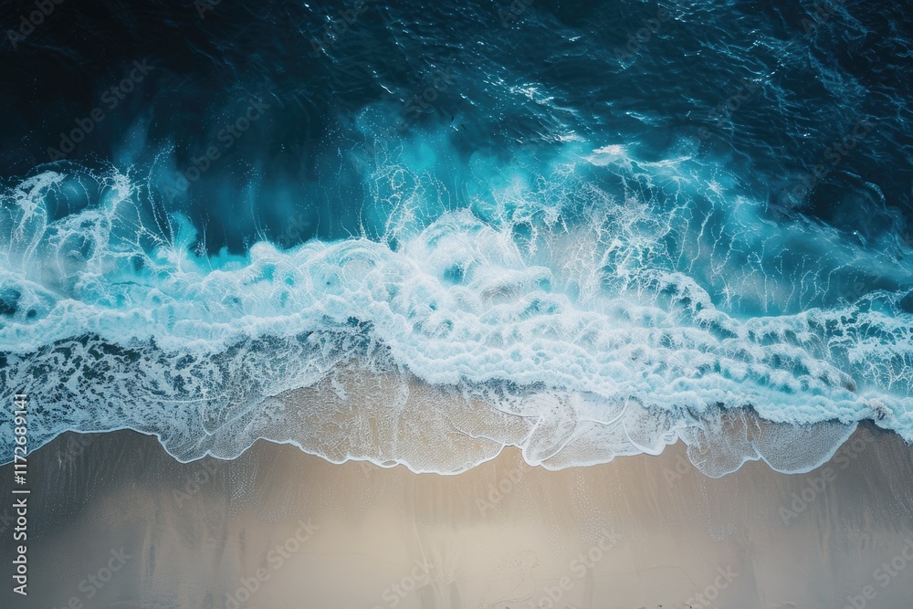 Naklejka premium drone aerial view 