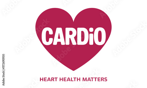 cardio vascular vector clipart graphic