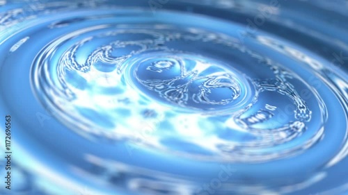 Abstract Liquid Background.