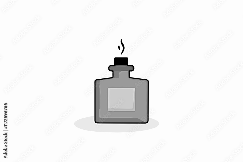 Obraz premium Perfume bottle icon