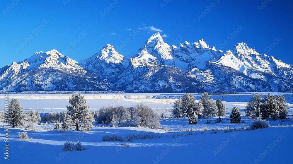 a snowy mountain landscape with trees and snow covered surface, Winter season morning snow covered mountains under a clear sky, Beautiful snow covered view of mountains from valley in winter season. a snowy mountain landscape with trees and snow covered surface, Winter season morning snow covered mountains under a clear sky, Beautiful snow covered view of mountains from valley in winter season.