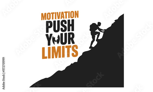 Motivational workout Vector Graphic