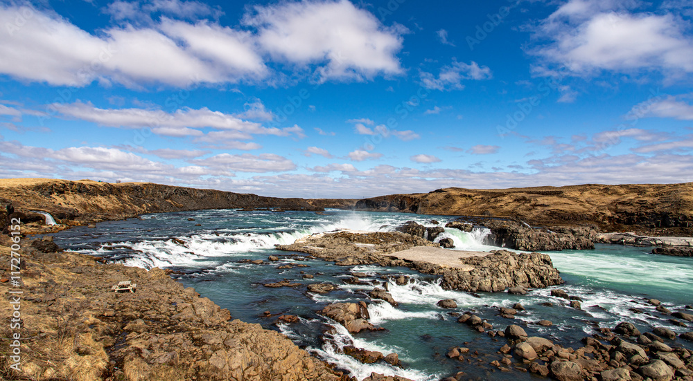 waterfall in Iceland waterfall in Iceland