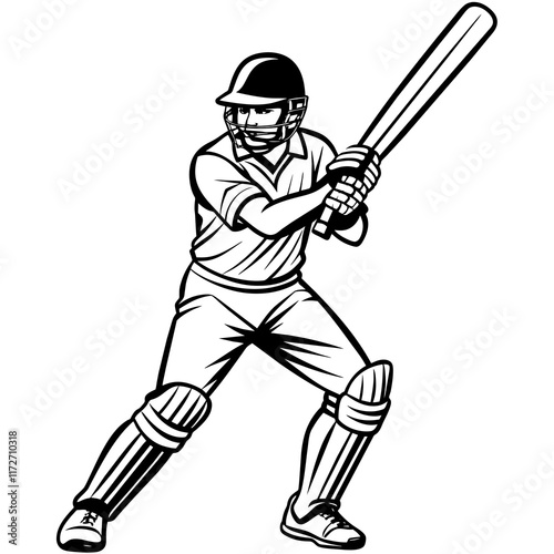 baseball player hitting ball