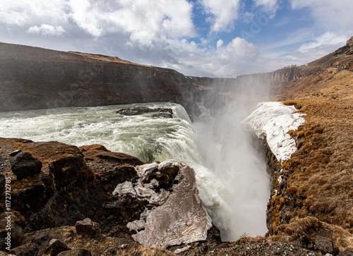 waterfall in Iceland