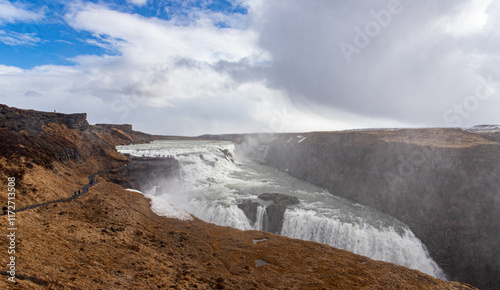 waterfall in Iceland
