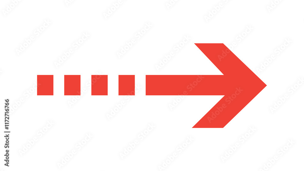 red arrow on white red arrow on white