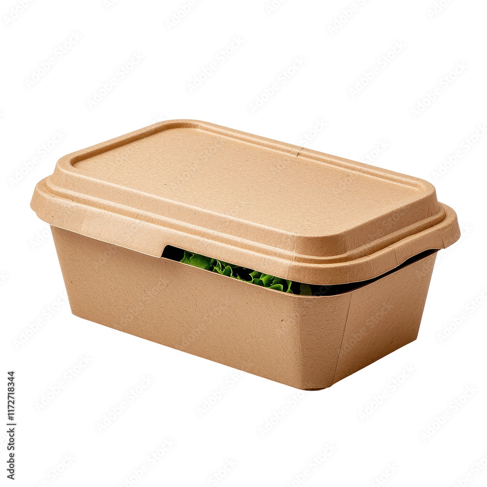 Rectangular Kraft Paper Food Container Rectangular Kraft Paper Food Container