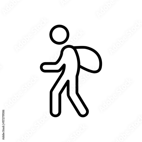 Refugee Vector Icon