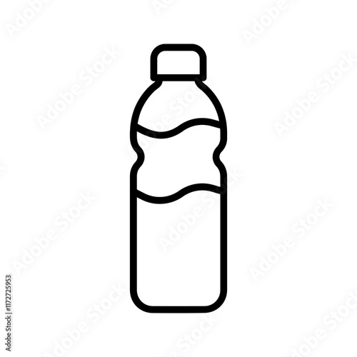 Water Bottle Vector Icon